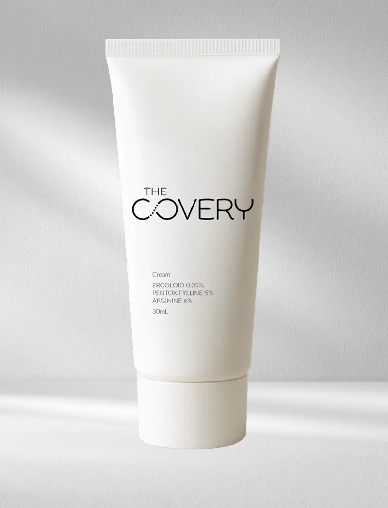 Ergoloid 0.05% – Pentoxifylline 5% - Arginine 6% Cream (21163)